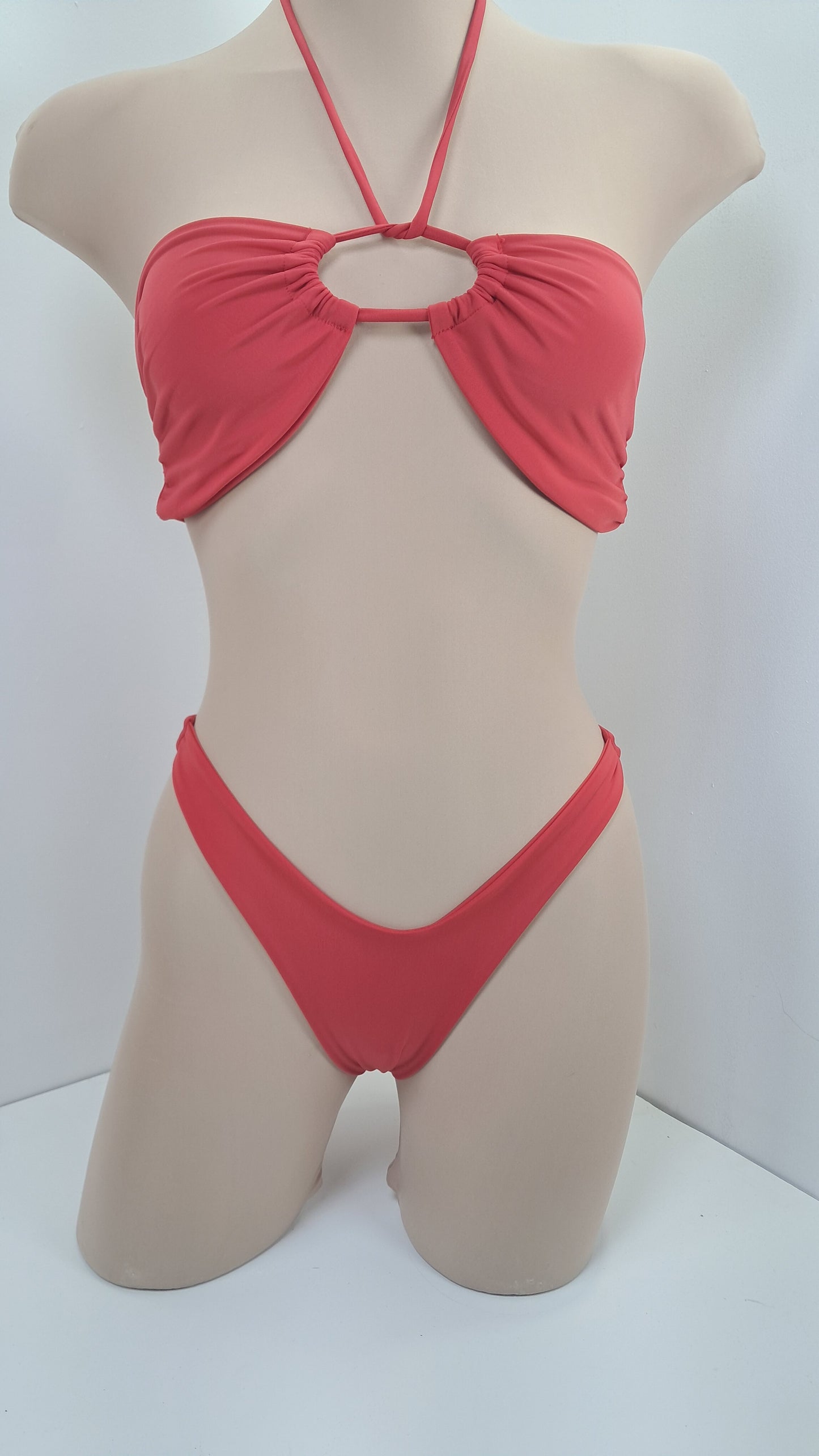 Bikini Coral con Aro Central